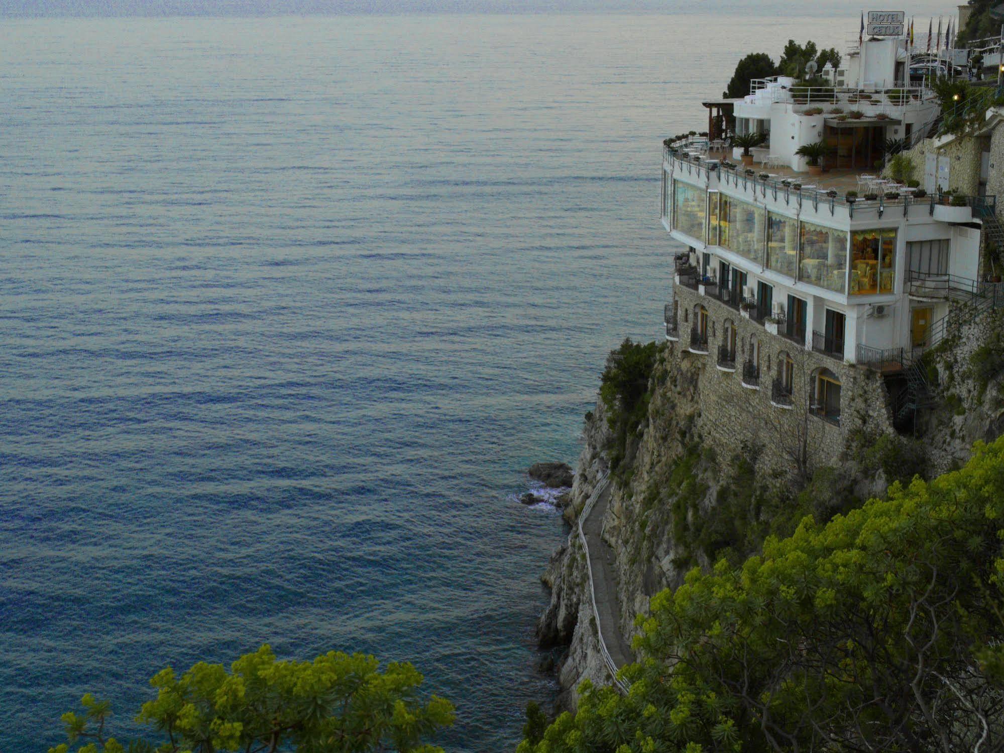 Hotel Cetus Cetara Esterno foto